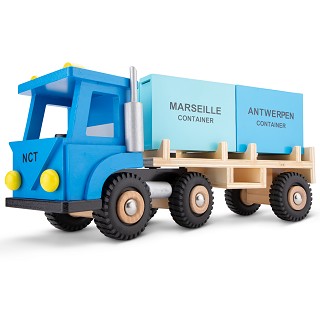 Truck with 2 containers